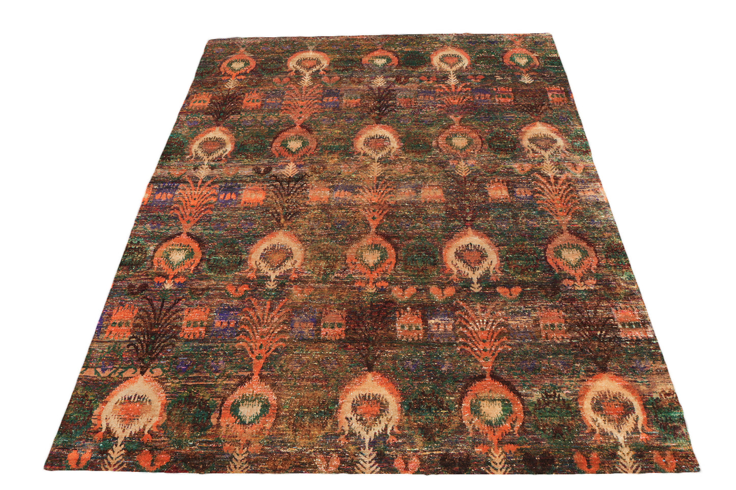 Silk Multi Color Rug