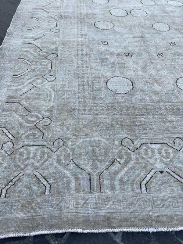 63695 Classic Uzbek design rug from Afghanistan 9' x 12'