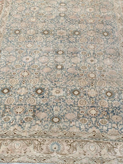 39454 Antique Nanaj Persian carpet 13'9"x10'7"