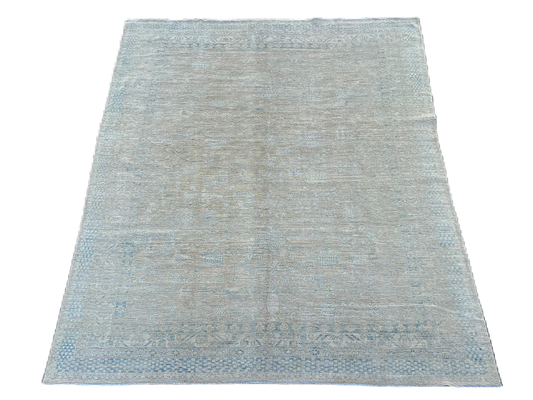 C84 Oushak Afghan Rug 8'9" x 11'10"