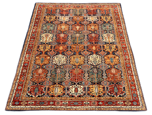 C27-4 Antique Bijar Design 17'7"x12'