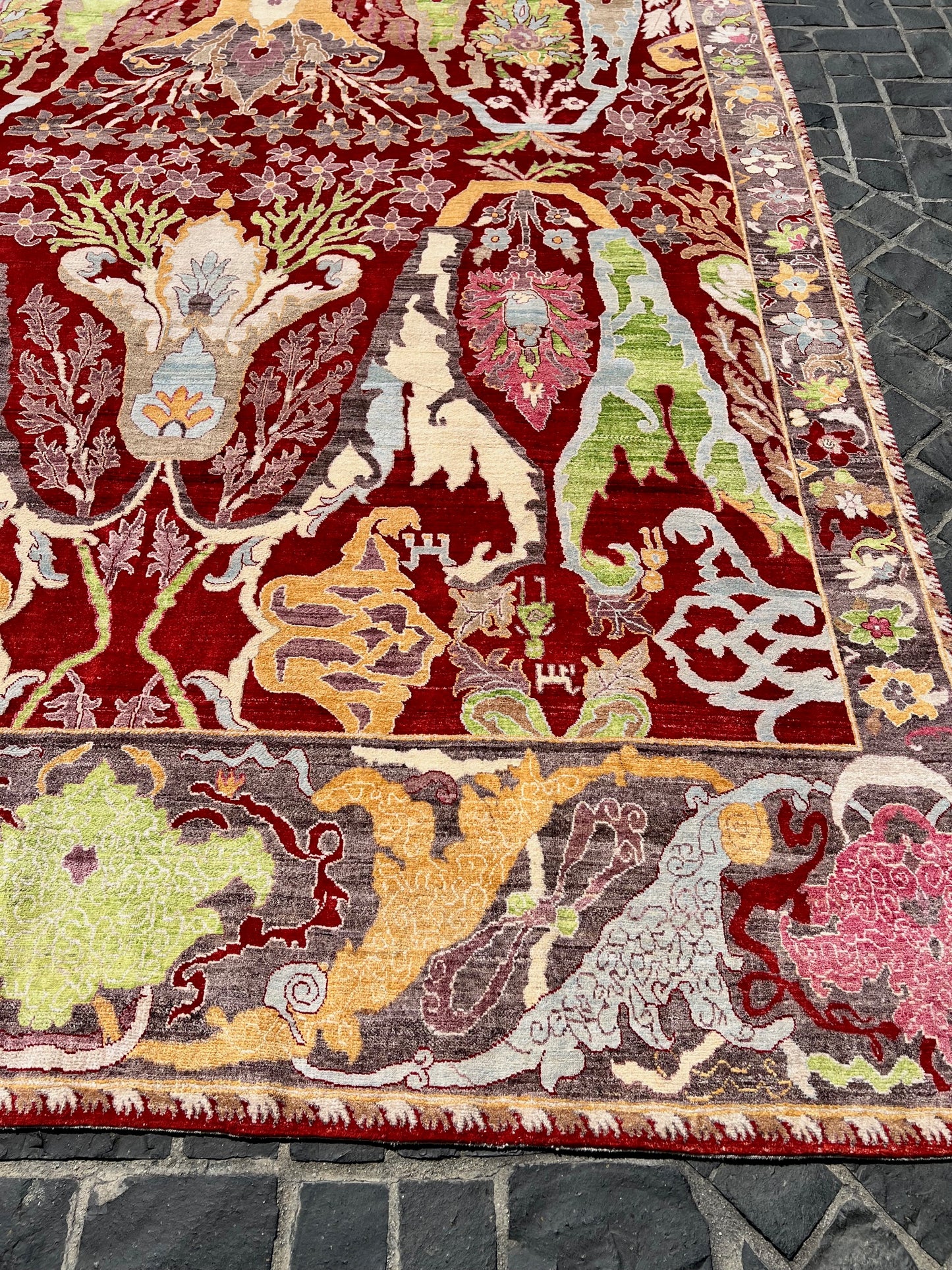 58531 Wool & Silk Rug