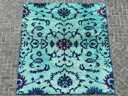 58425 Sayi Silk Aqua Rug