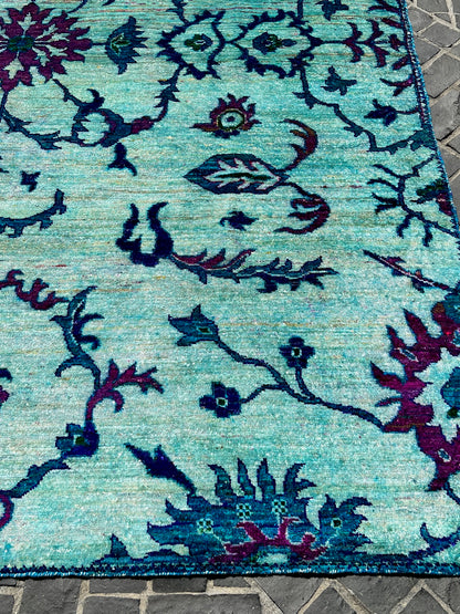 58425 Sayi Silk Aqua Rug