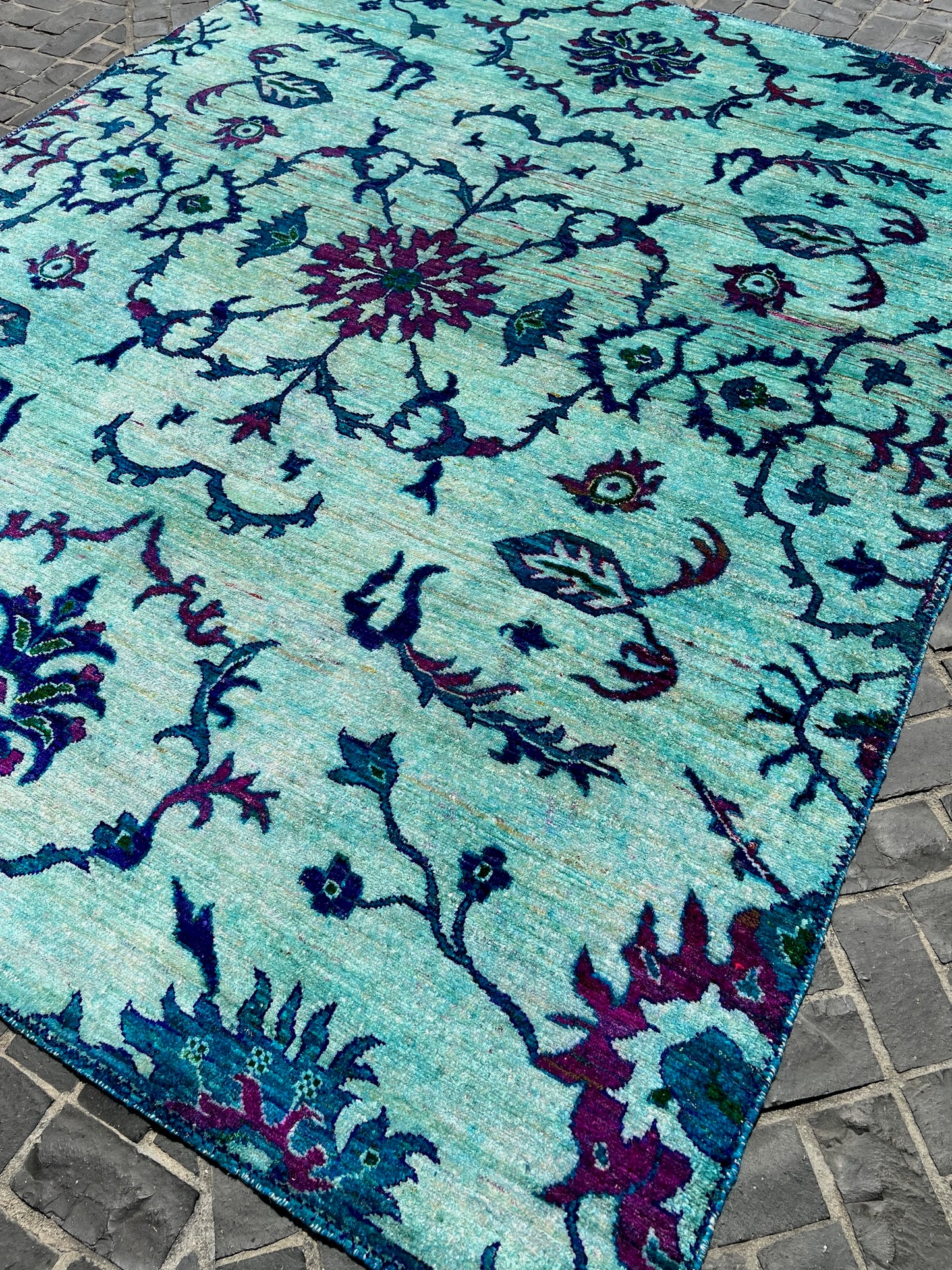 58425 Sayi Silk Aqua Rug