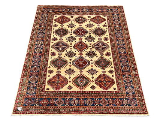 C21-119 Afgan Kazak Rug