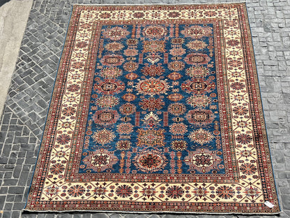 C27-136 Afgan Kazak Rug