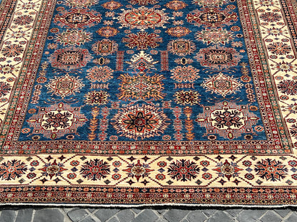 C27-136 Afgan Kazak Rug