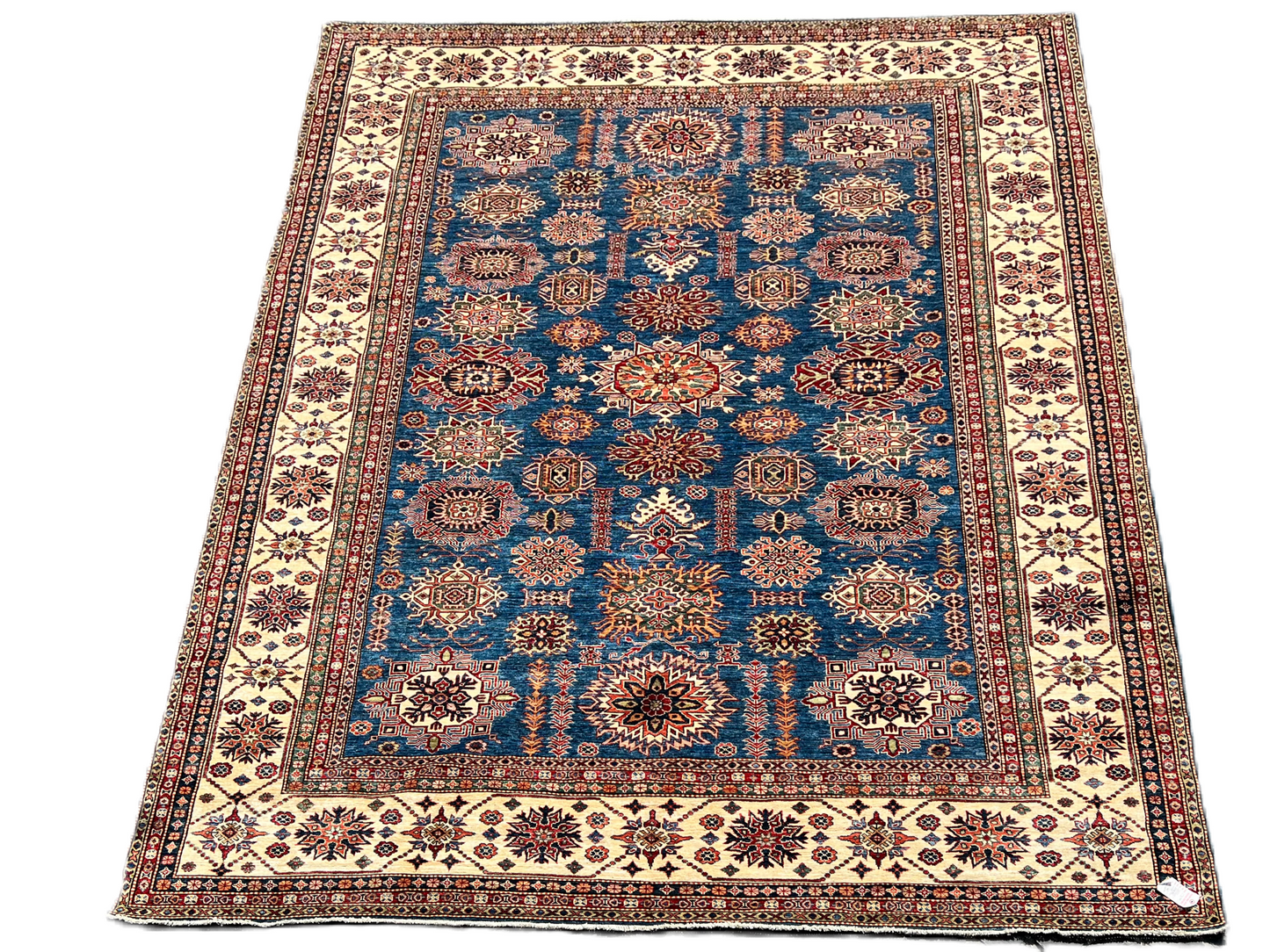 C27-136 Afgan Kazak Rug