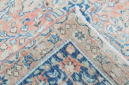 63346 Vintage Persian Tabriz 6'5" x 9'