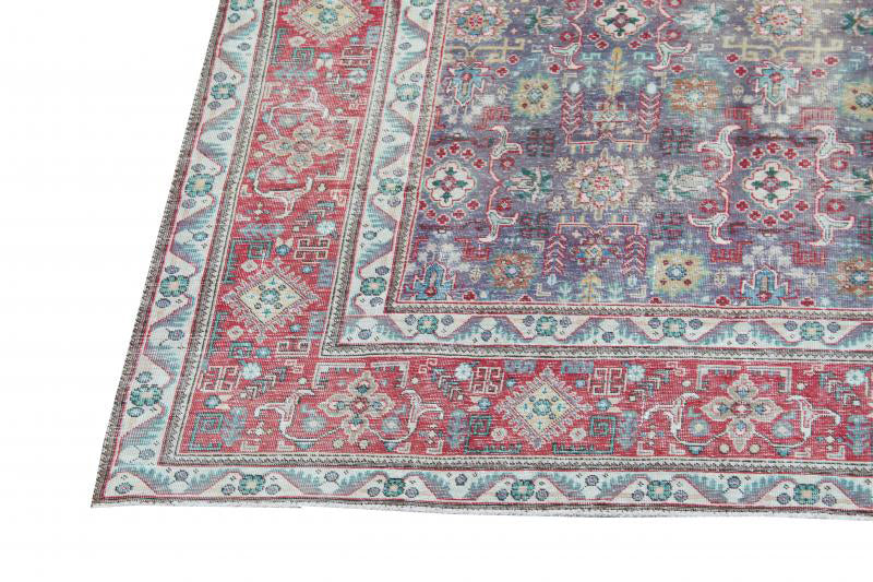 63259 Vintage Persian Tabriz 9'6" x 12'7"