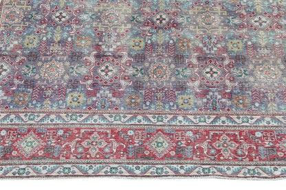 63259 Vintage Persian Tabriz 9'6" x 12'7"