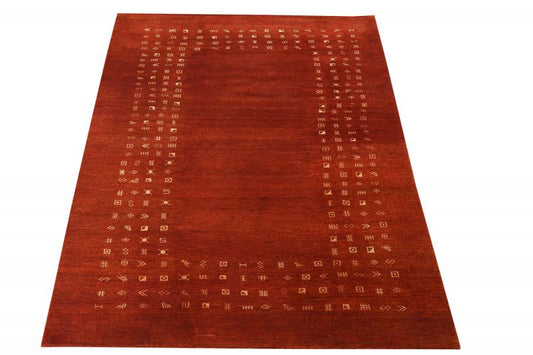 Gabbeh design wool rug 9'10"x6'8"