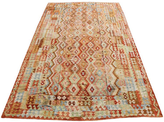 Afgan kilim Oversize Kilim 10'x15'7"