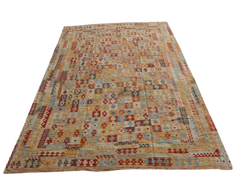 Afgan kilim Oversize Kilim 9'6"x 16'1"