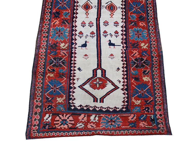 Antique Persian Shahsavan Runner 3'3"X14'8"