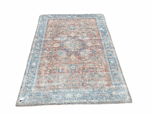 63896 Isfahan Antique Rug 9'x12'4"