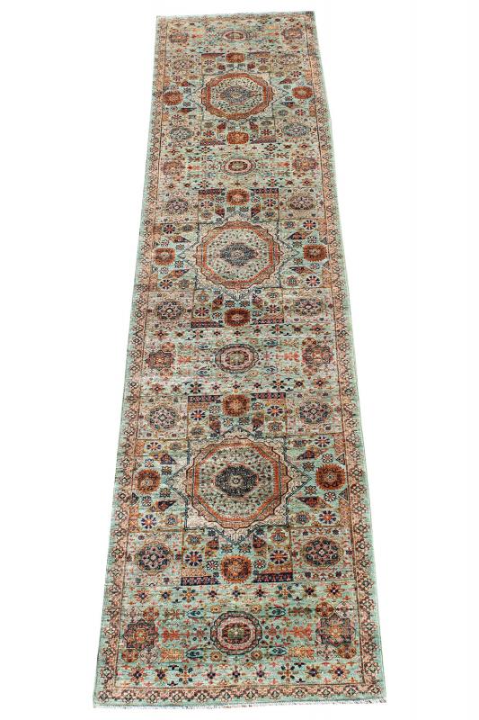 C37-28 fine afghan runner 11'7"x2'6"