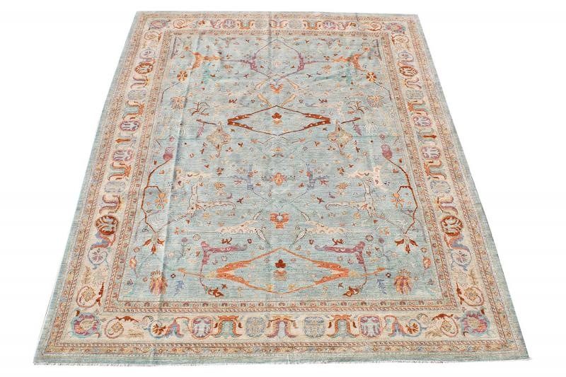 C39-36 Colorful rug 10'3"x8'2"