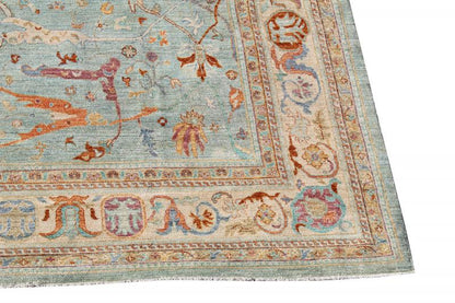 C39-36 Colorful rug 10'3"x8'2"