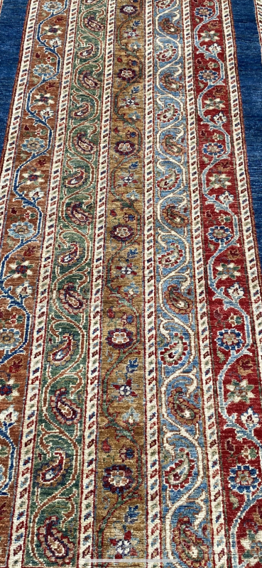 #C161644 Traditional Kazak Design Runner 9'4" x 2'10"