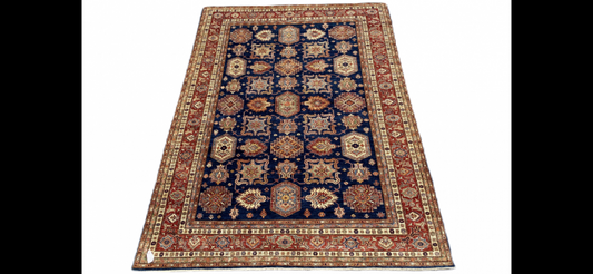 C81131 Traditional Afghan rug 12' x 9'1"