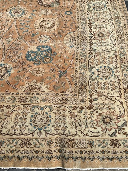 64118 Antique Tabriz 11'4"x16'