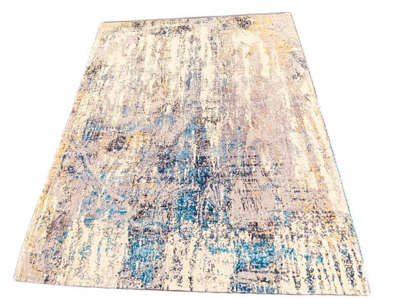 P10254335 Modern Wool and Silk Rug 8' x 10'