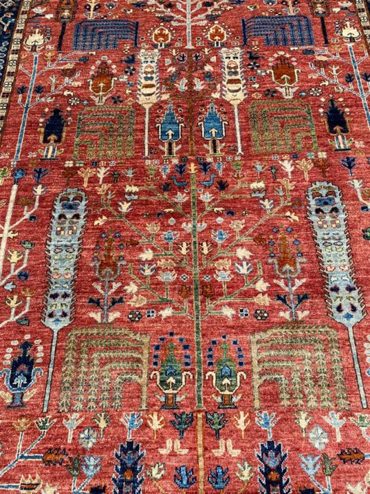 51576 1940's Persian Kerman Runner 4'x16'