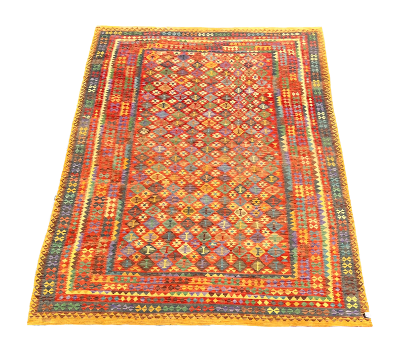 P62577 Tribal Kilim 9'7" x 14'8"