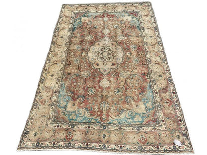 6460061 vintage Persian rug 6'2" x 9'4"